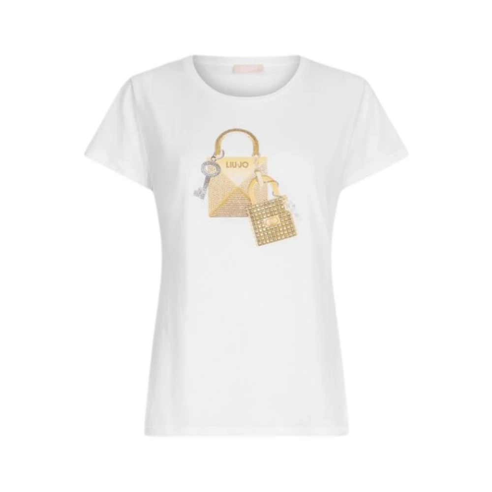 Liu Jo - Tops > T-Shirts - White - Liu Jo - Modalova
