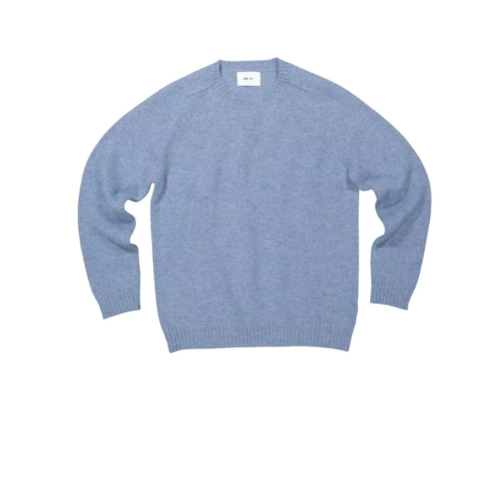 Nn07 Sweatshirts Blue Heren