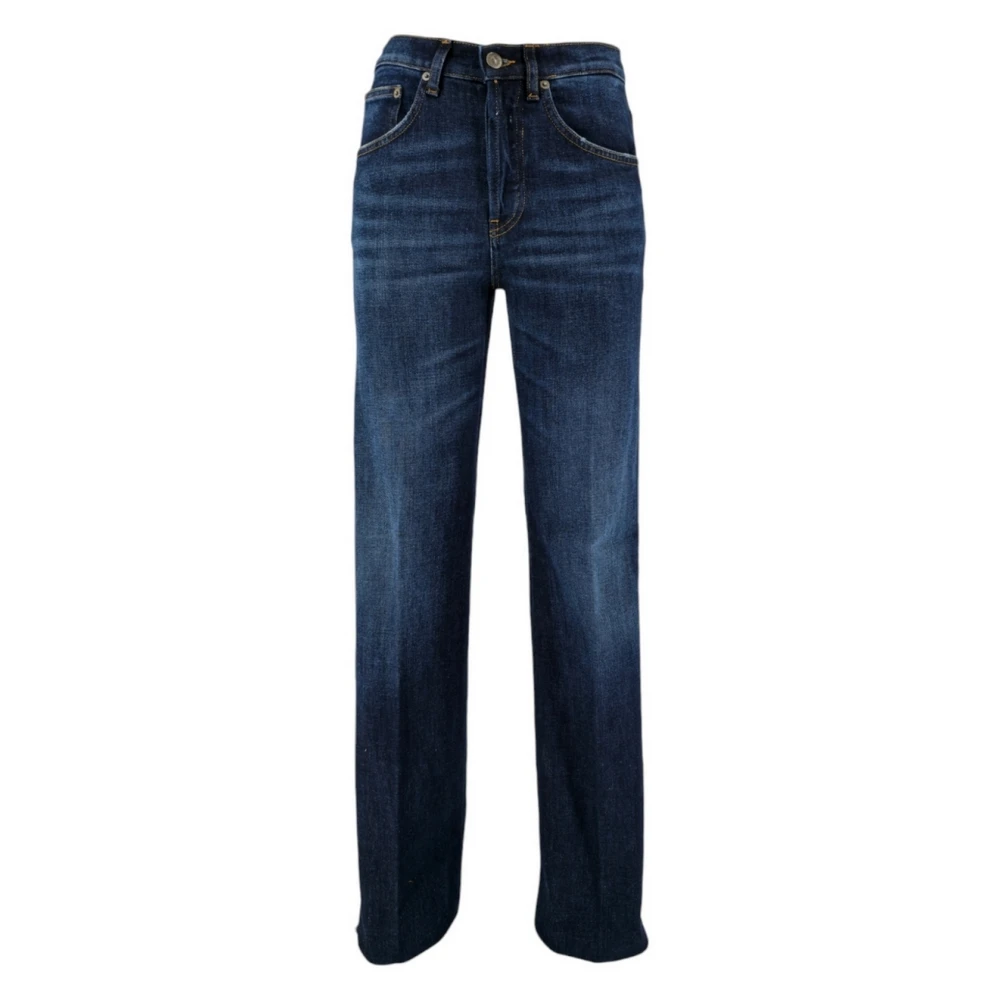 Dondup Donkere Denim Dames Jeans Blue Dames