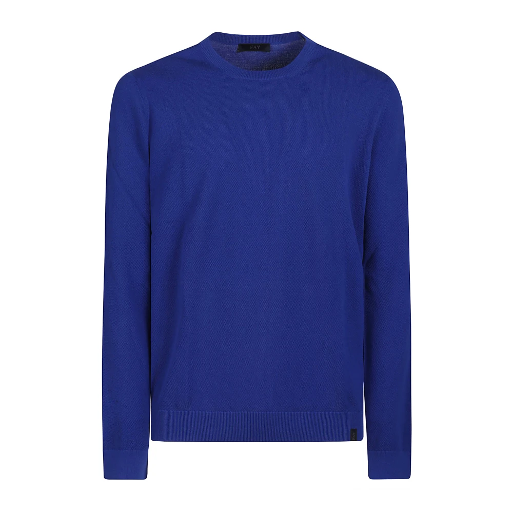 Knitwear > Round-neck Knitwear - - Fay - Modalova