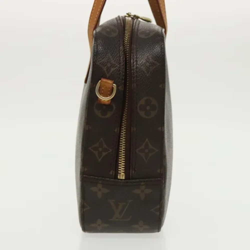 Louis Vuitton Vintage Pre-owned Canvas handbags Brown Dames