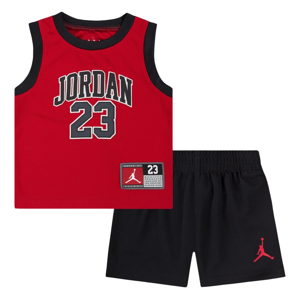 Jordan Boys Multicolor Kids Sport Sets, 18 M, 23 Jersey Short Set