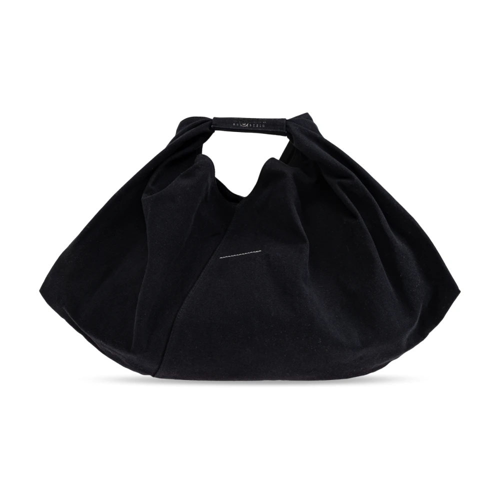 MM6 Maison Margiela Japanse Draped Bag Black Dames