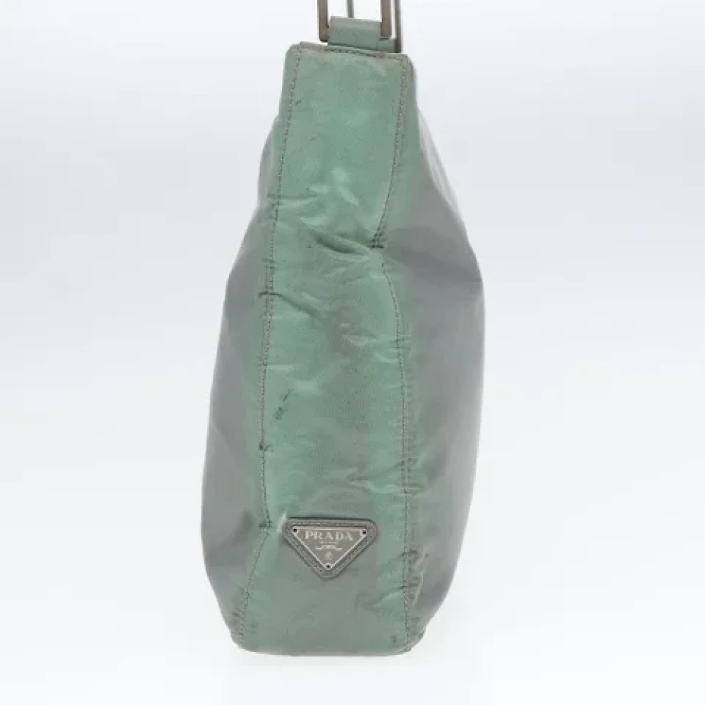 Prada Vintage Pre-owned Nylon prada-bags Brown Dames
