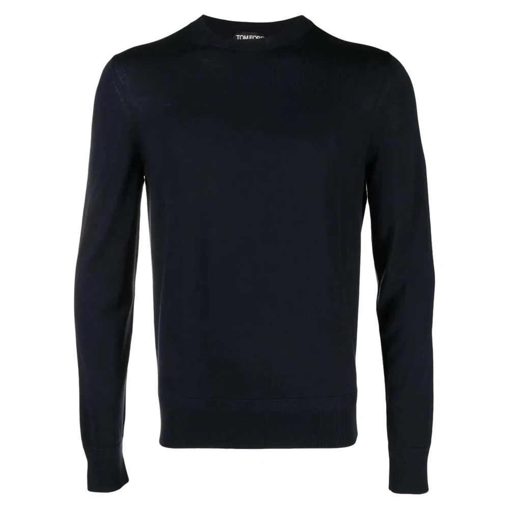 Tom Ford Crew Neck Sweater Black Heren