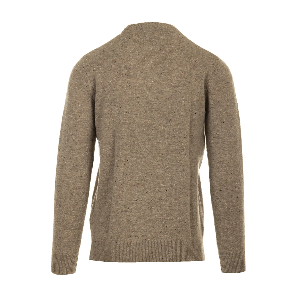 Barbour Tainsbury Crew Neck Sweaters Brown Heren