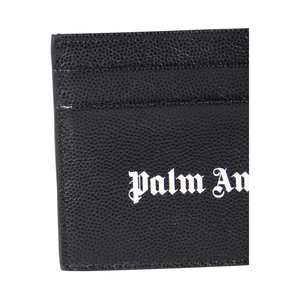 Palm Angels Zwart Wit Kaviaar Kaarthouder Black Heren