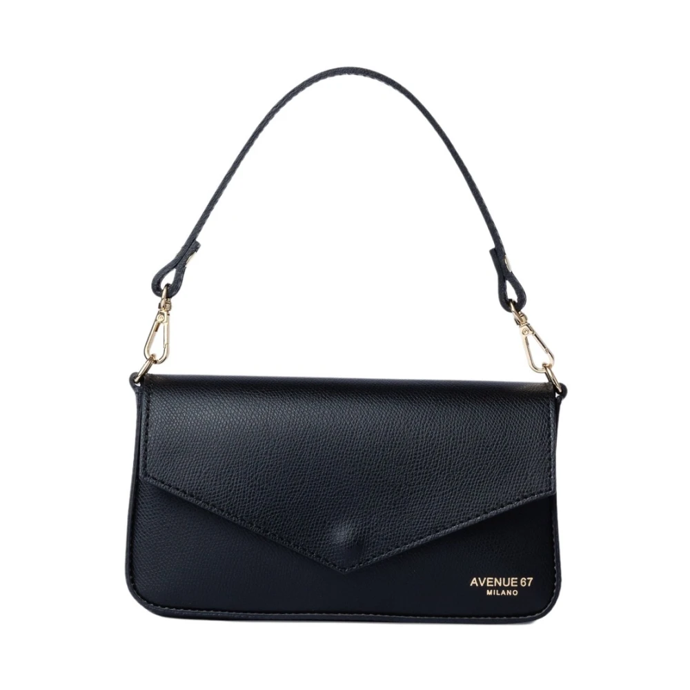Avenue 67 Leonor Mini Tas met Kettingriem Black Dames
