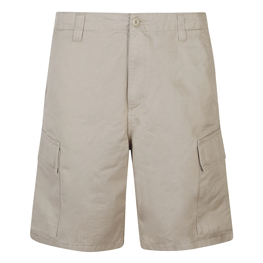 Carhartt Wip Men's Beige Casual Shorts, W29, Bermuda Shorts