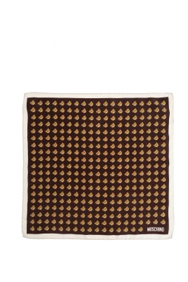 Teddy Bear Print Pocket Square