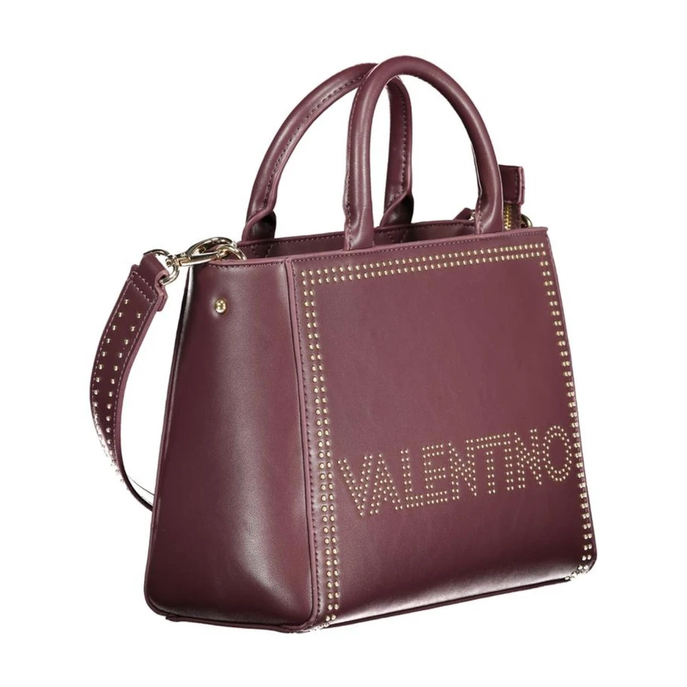 Valentino by Mario Valentino Rode Polyethyleen Handtas met Bovenhandvatten Red Dames