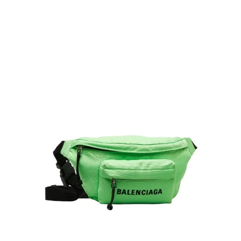 Balenciaga Vintage Pre-owned Fabric balenciaga-bags Green Dames