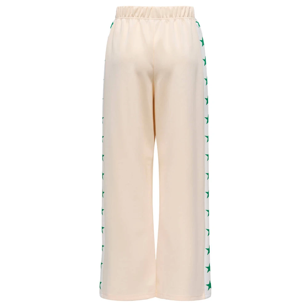Only Wide Pant Sweatpants Onlstar Beige Dames