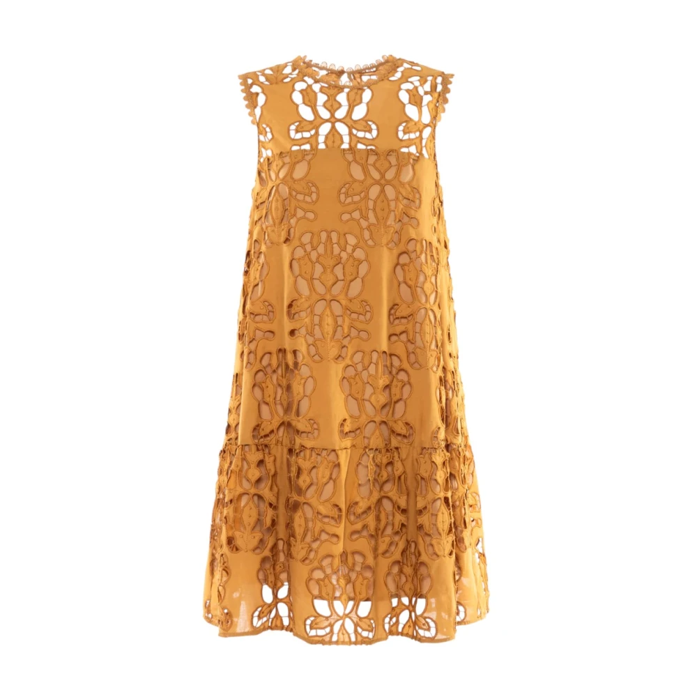 Nenette Donna Marrone - Vestiti Estivi - Dresses - S
