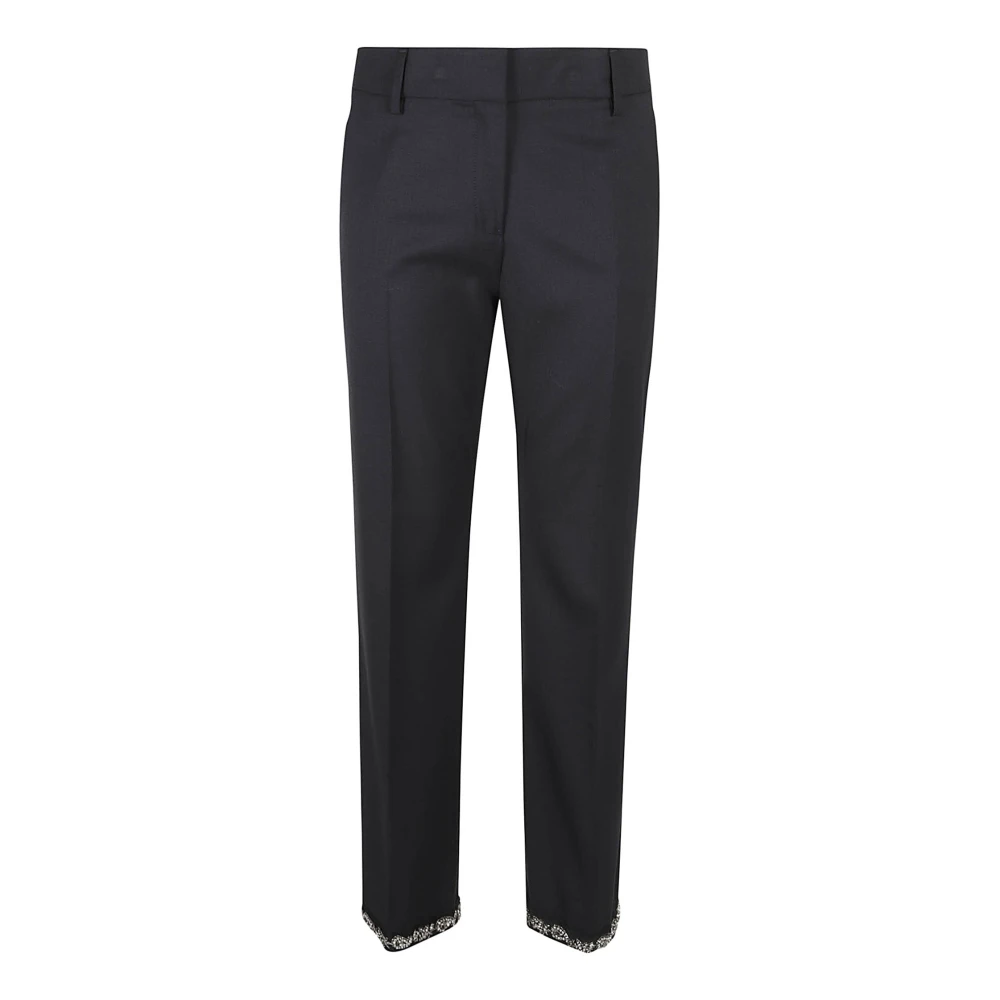Trousers > Straight Trousers - - True Royal - Modalova