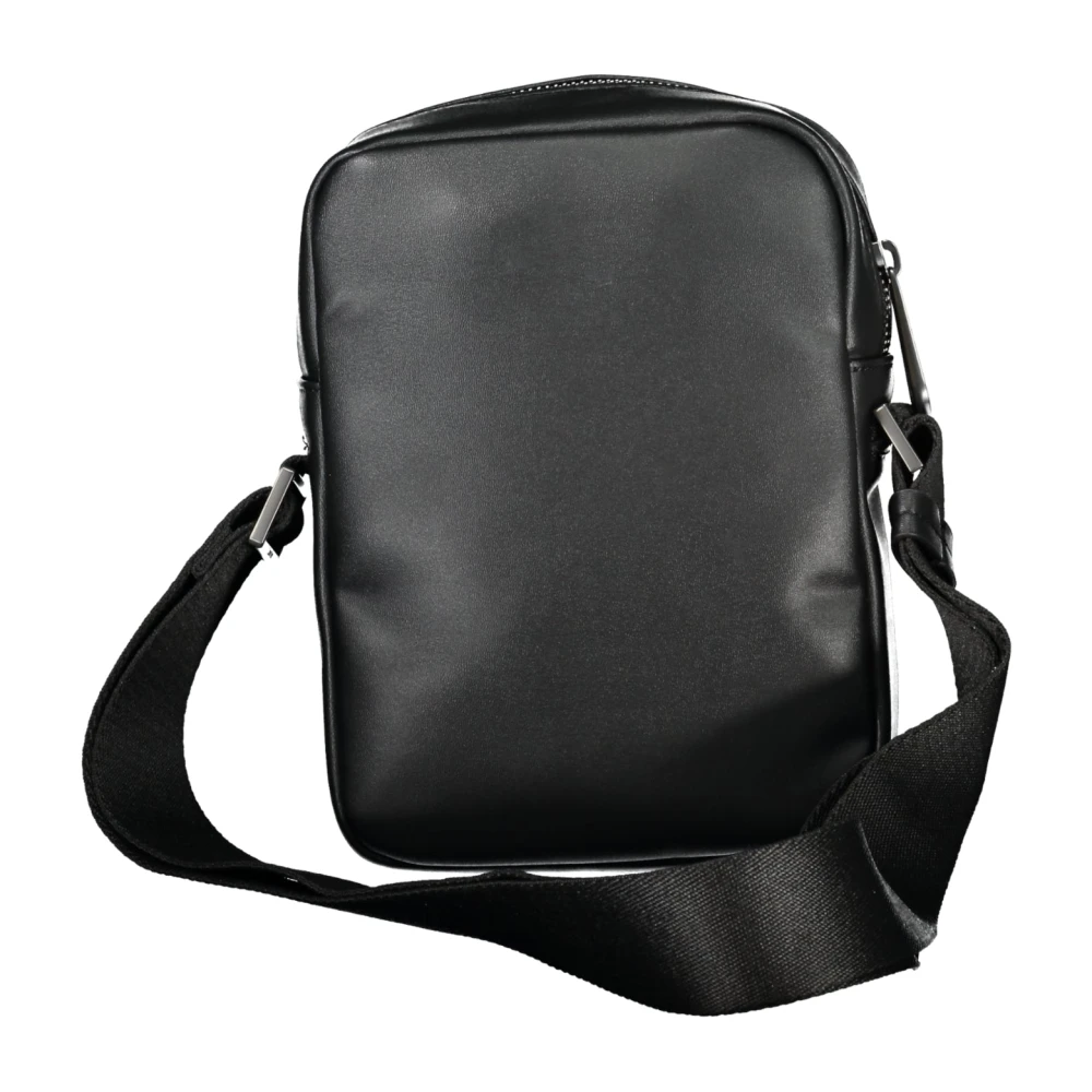 Calvin Klein Zwarte Schoudertas met Verstelbare Band Black Heren