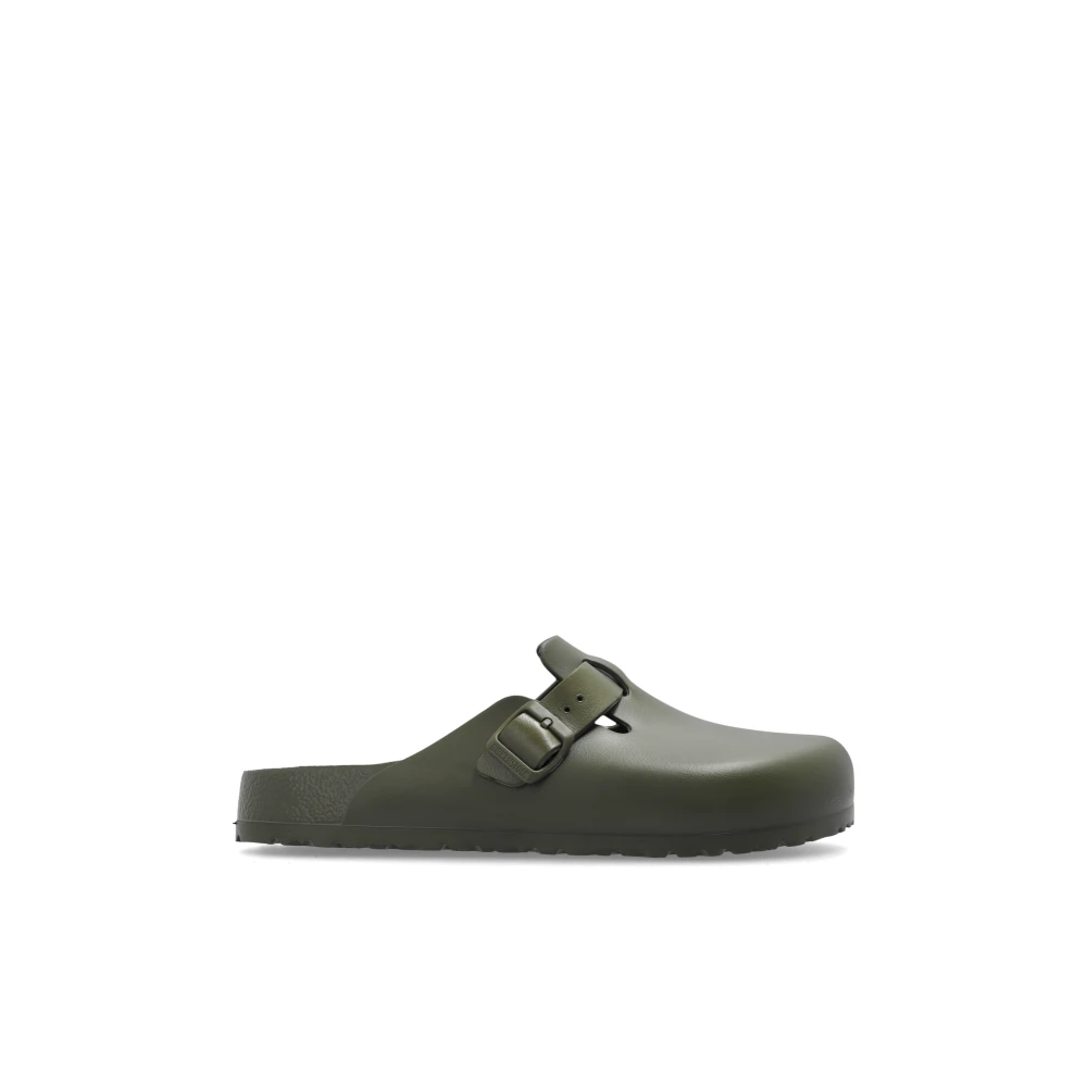Birkenstock Green Mules, Male, 11 Uk, Rubber Sandals Boston Eva
