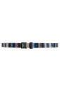 ceinture-en-polaire-bleue-a-rayures-multicolores-pour-femmes