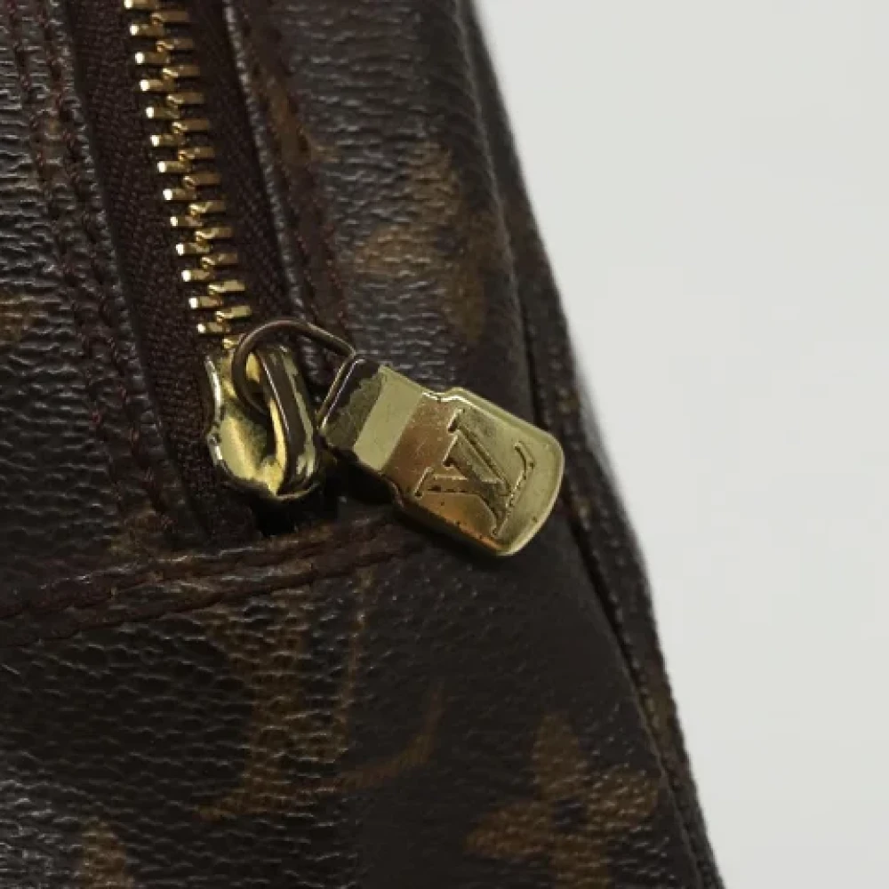 Louis Vuitton Vintage Pre-owned Canvas clutches Brown Dames