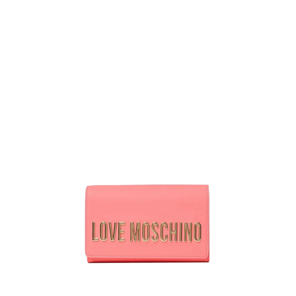 Moschino Chique Koraalrode Schoudertas Red Dames