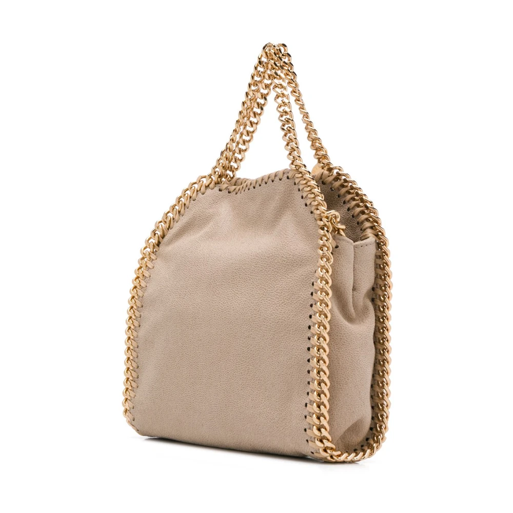 Stella Mccartney Mini Beige Falabella Tote Tas Beige Dames