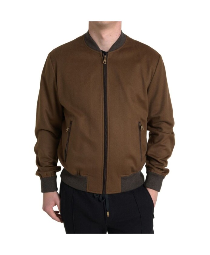 bruine-cashmere-bomberjack