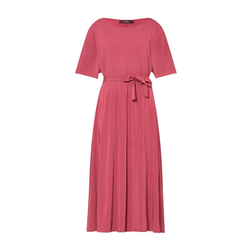 Max Mara Kvinno Röd Klänningar Dam, S, Klänning