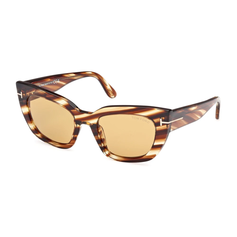 Tom Ford Women's Brown Sunglasses, 53 Mm, Cat-Eye Sunglasses