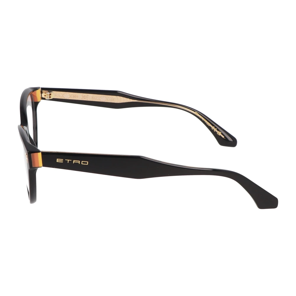 ETRO Cat Eye Acetaat Frame Bril Black Unisex
