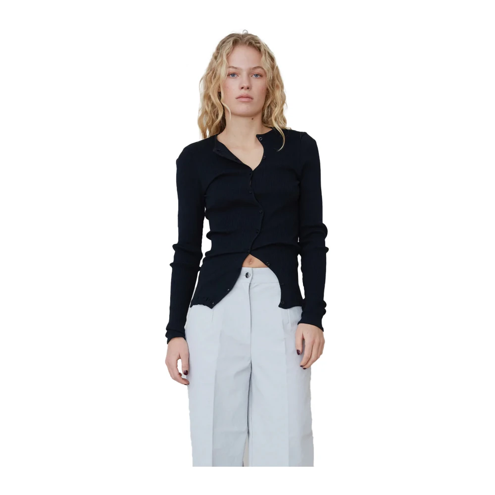 Opéra Sport Naadloze Katoenen Vest Black Dames