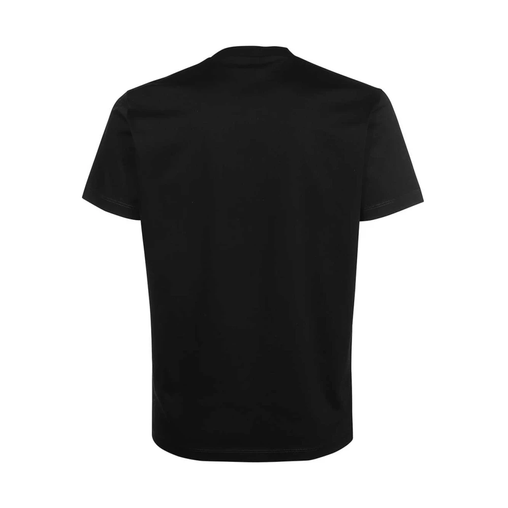 Dsquared2 Bedrukt Crew-neck T-shirt Black Heren