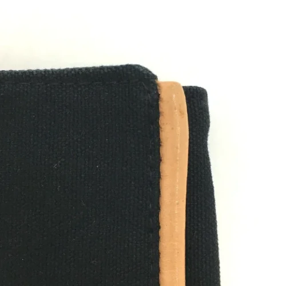 Hermès Vintage Pre-owned Fabric pouches Black Dames