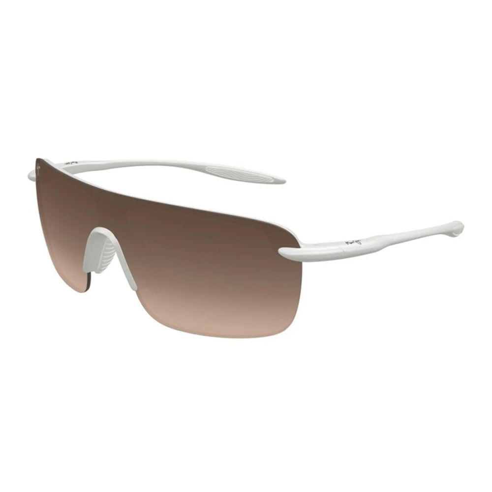 Maui Jim Unisex White Sunglasses, One Size, Palulu Shield Sunglasses