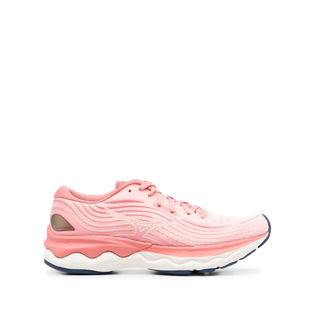 Mizuno Pink Wave Skyrise 4 Sneakers Pink, Dam