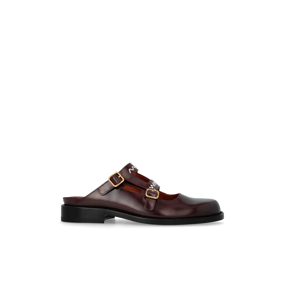 Marni Damen Rot Schuhe, 38 1/2 Eugröße: