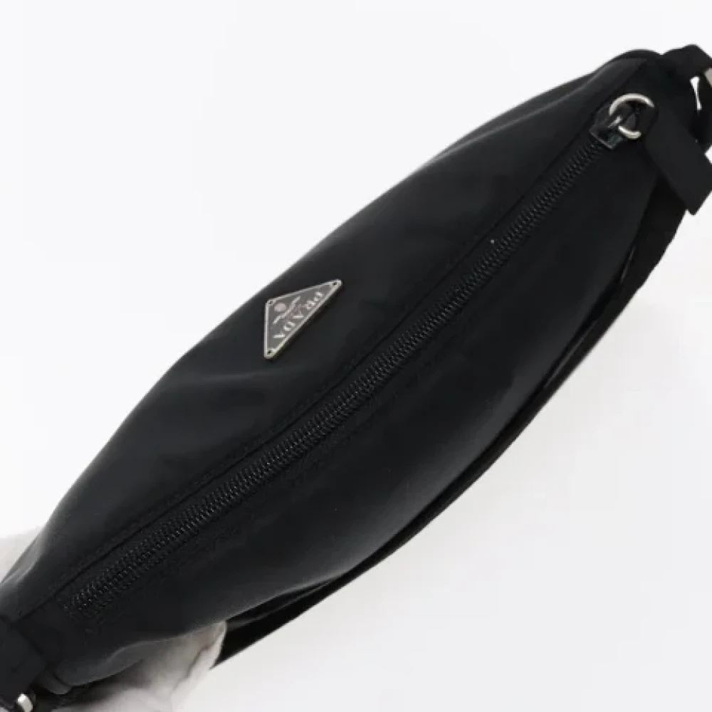 Prada Vintage Pre-owned Nylon prada-bags Black Dames