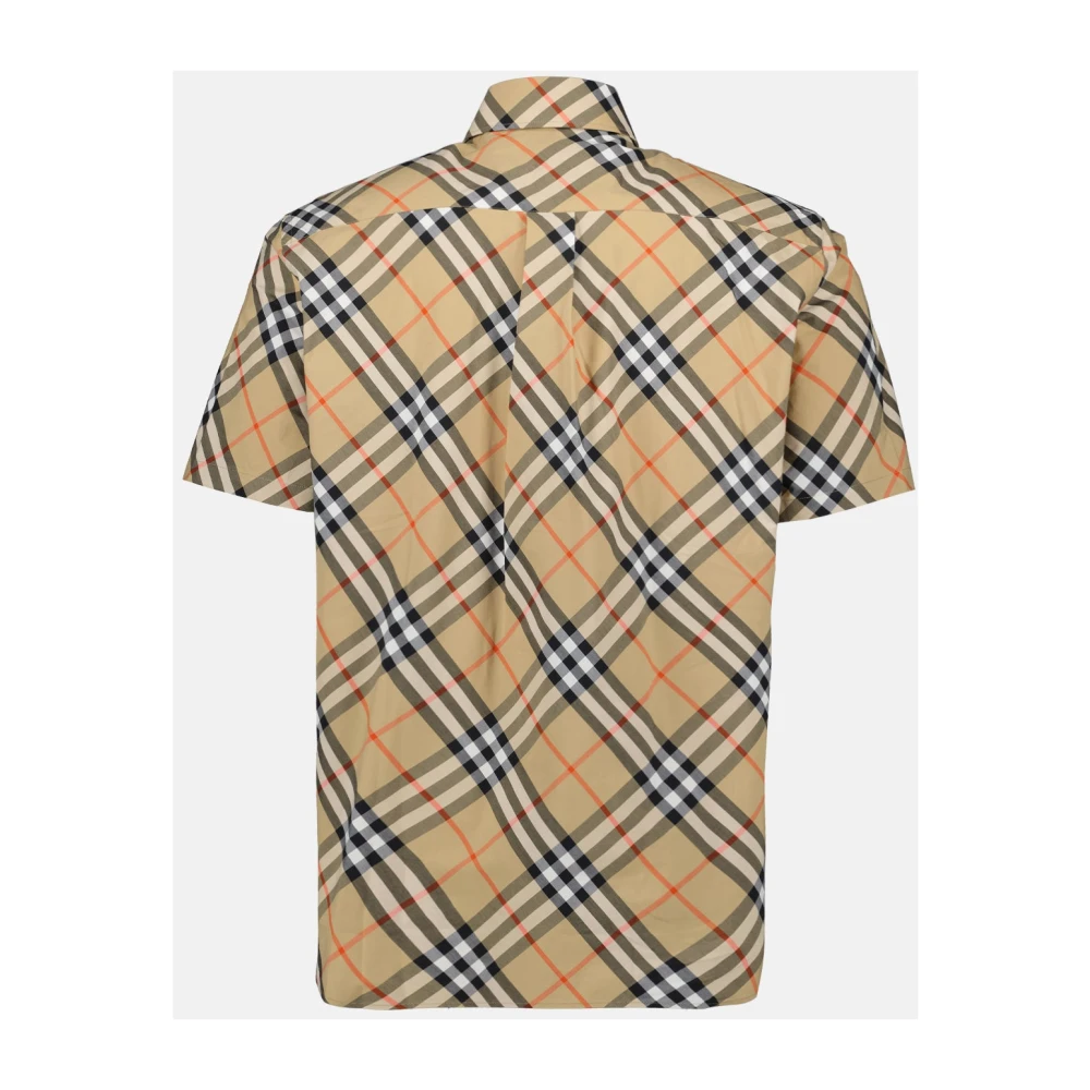 Burberry Short Sleeve Shirts Multicolor Heren