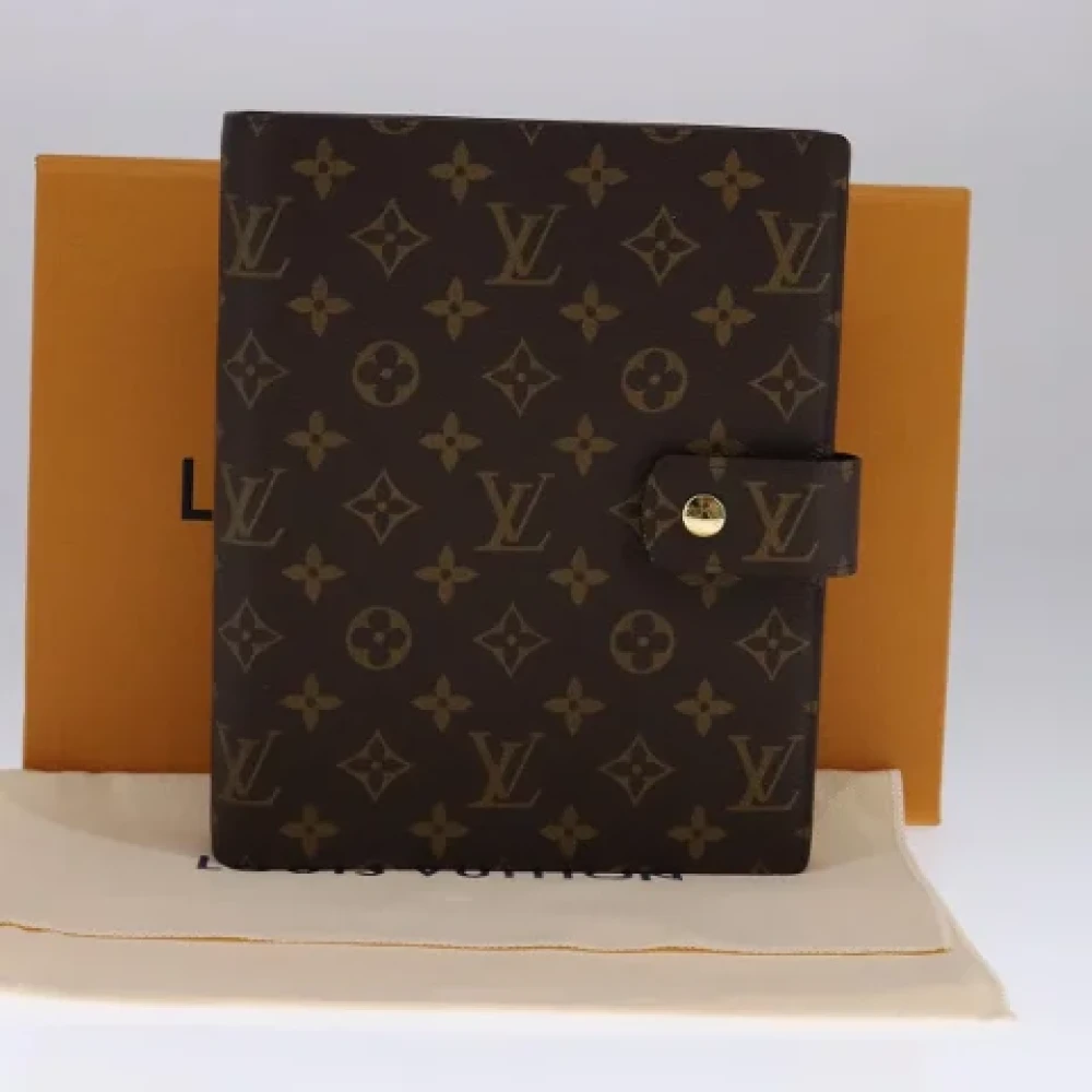 Louis Vuitton Vintage Pre-owned Canvas home-office Brown Dames