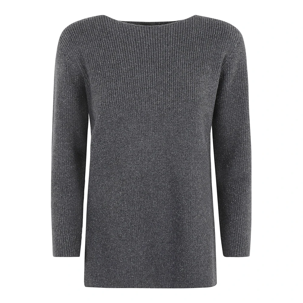 Fabiana Filippi Antraciet Sweater Dameskleding Gray Dames