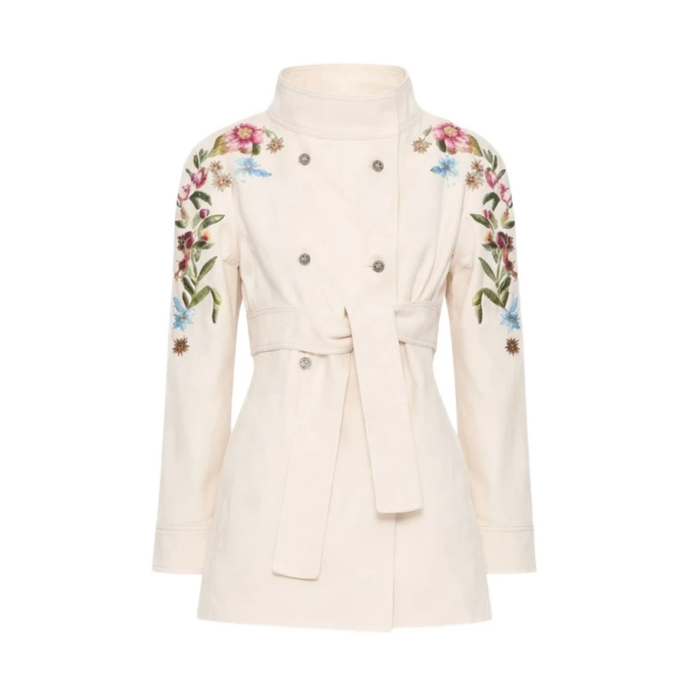 Valentino Garavani Beige Light Jackets, Female, Xs, Jackets