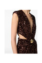 robe-longue-marron-chocolat-a-col-v