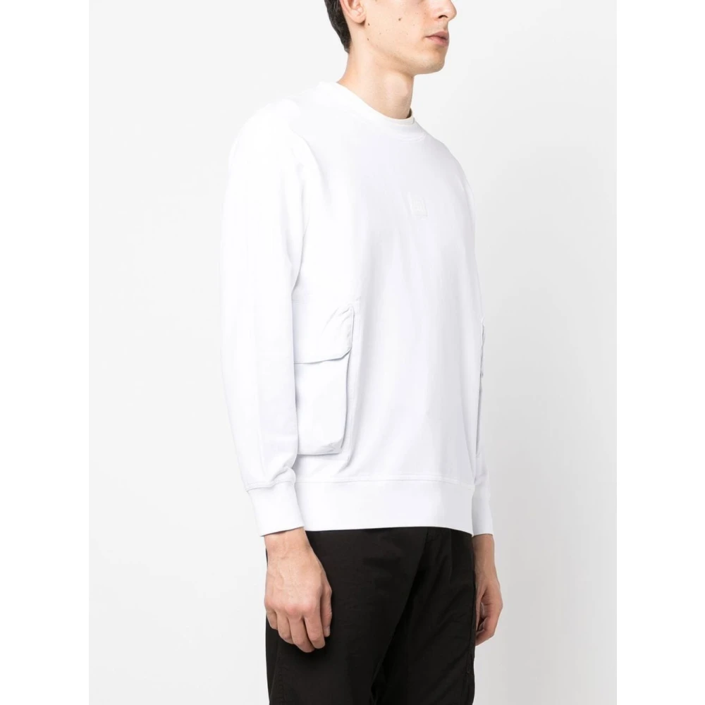 C.P. Company Witte Metropolis Sweaters White Heren