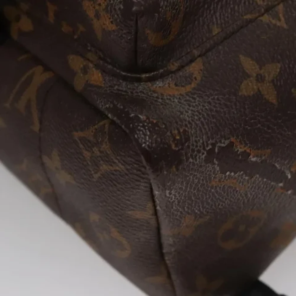 Louis Vuitton Vintage Pre-owned Canvas backpacks Brown Dames