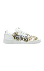 baskets-a-lacets-imprime-barocco-blanc