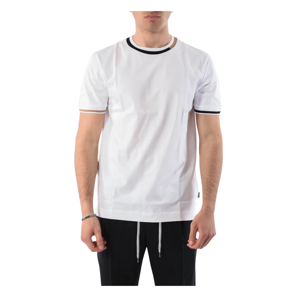 Hugo Boss Stijlvolle T-shirts voor mannen en vrouwen White Heren