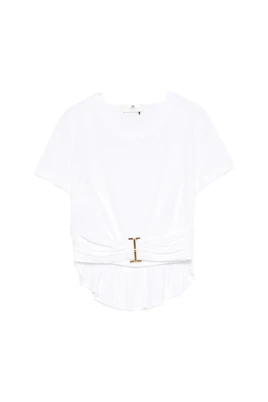 Peplum Jersey T-shirt
