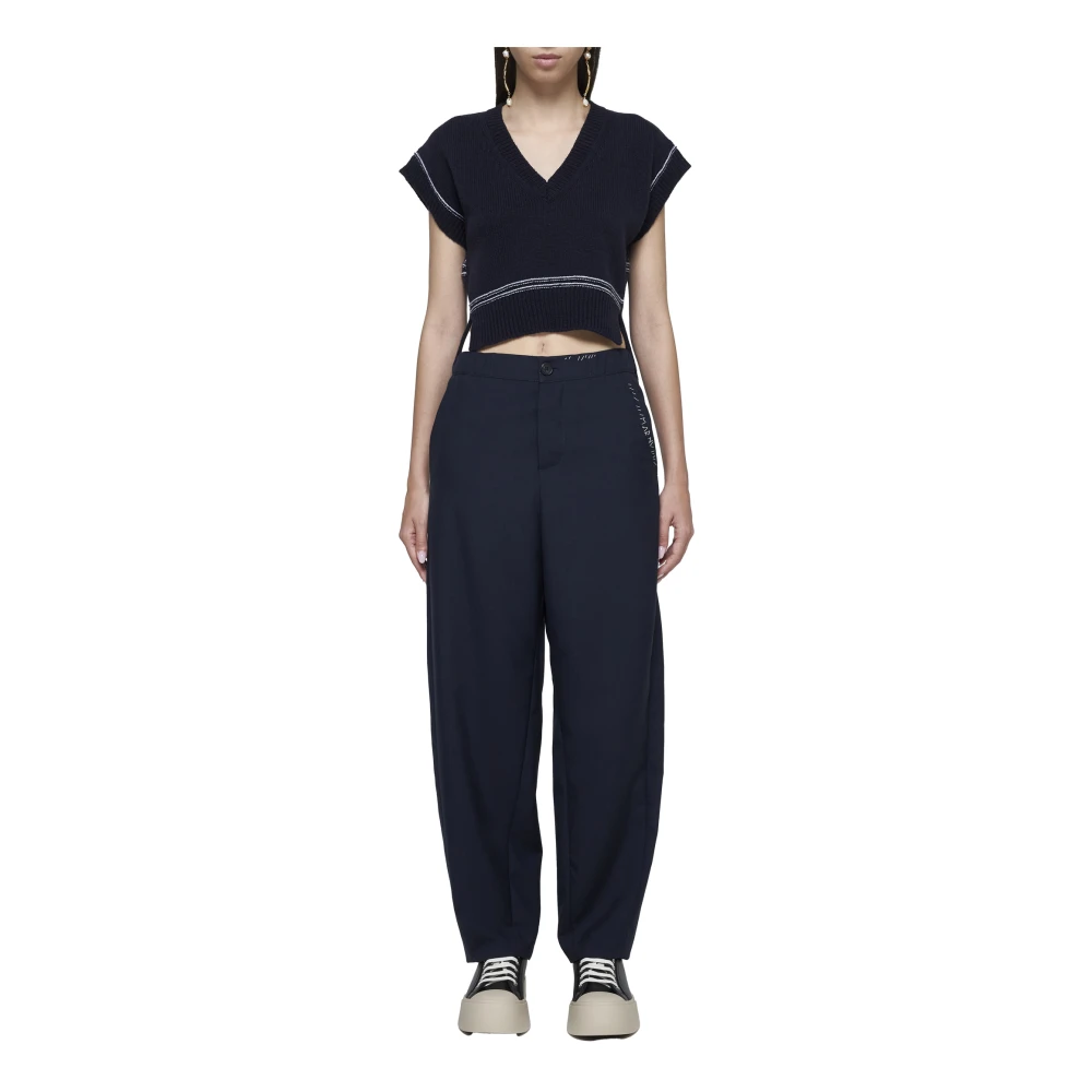 Marni Modieuze Sweaters Blue Dames