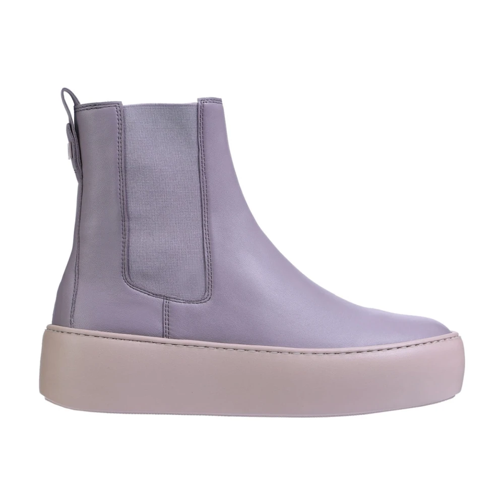 Högl Women's Purple Chelsea Boots, 8 Uk, Ankle Boots For