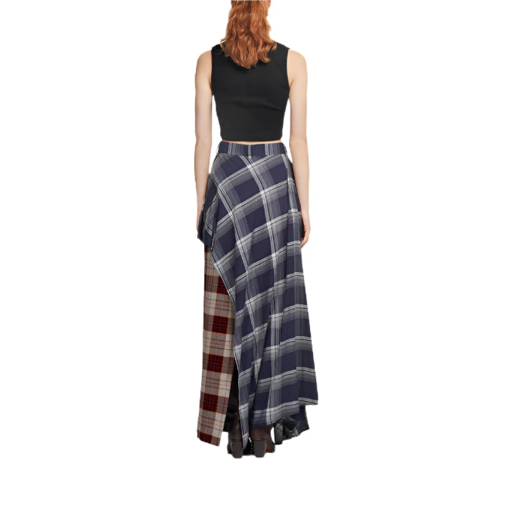 Vivienne Westwood Geribbelde Crop Querelle Vest Black Dames