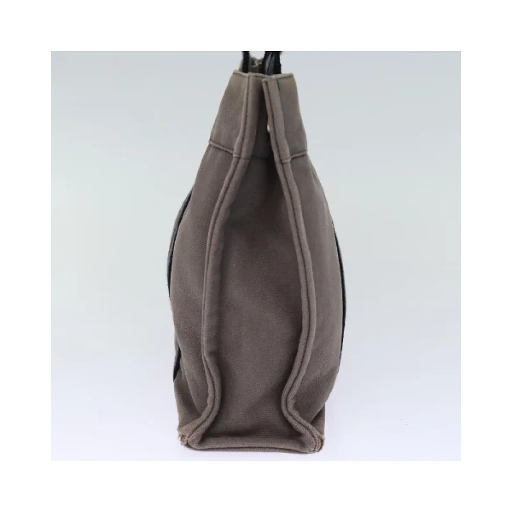 Hermès Vintage Pre-owned Cotton handbags Gray Dames